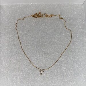 Roberto Coin Baby Cross Necklace.